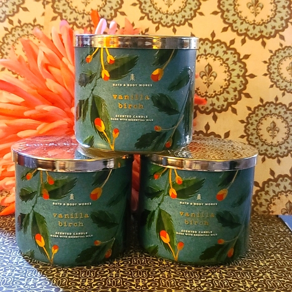 Bath & Body Works Accents Bath Body Works Vanilla Birch 3 Triple